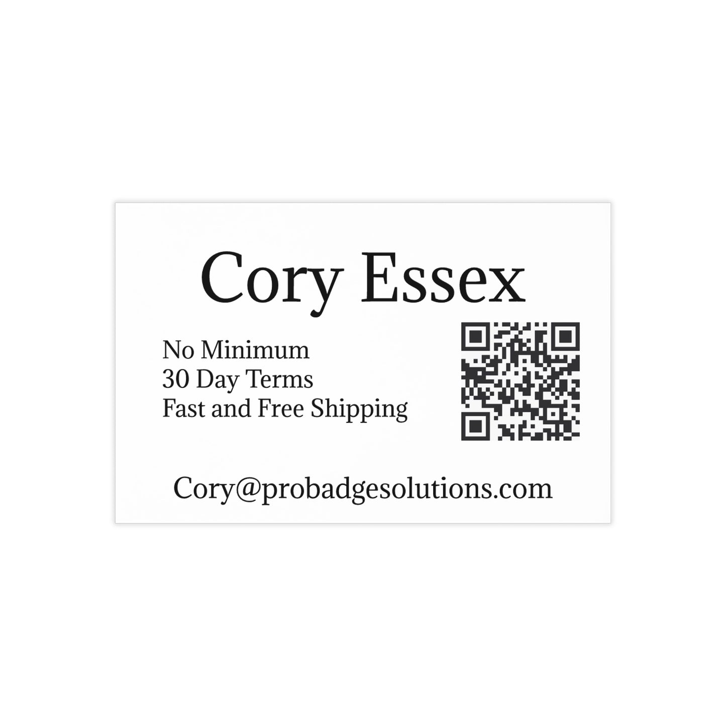 Professional Business Cards - 100 Pack, Custom Logo Cards, Networking Essentials, Stationery for Entrepreneurs, Promotional Material