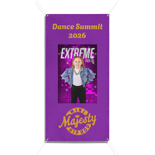 Dance Summit 2026 Vinyl Banner — 'Extreme' Hip Hop Dance Event Poster